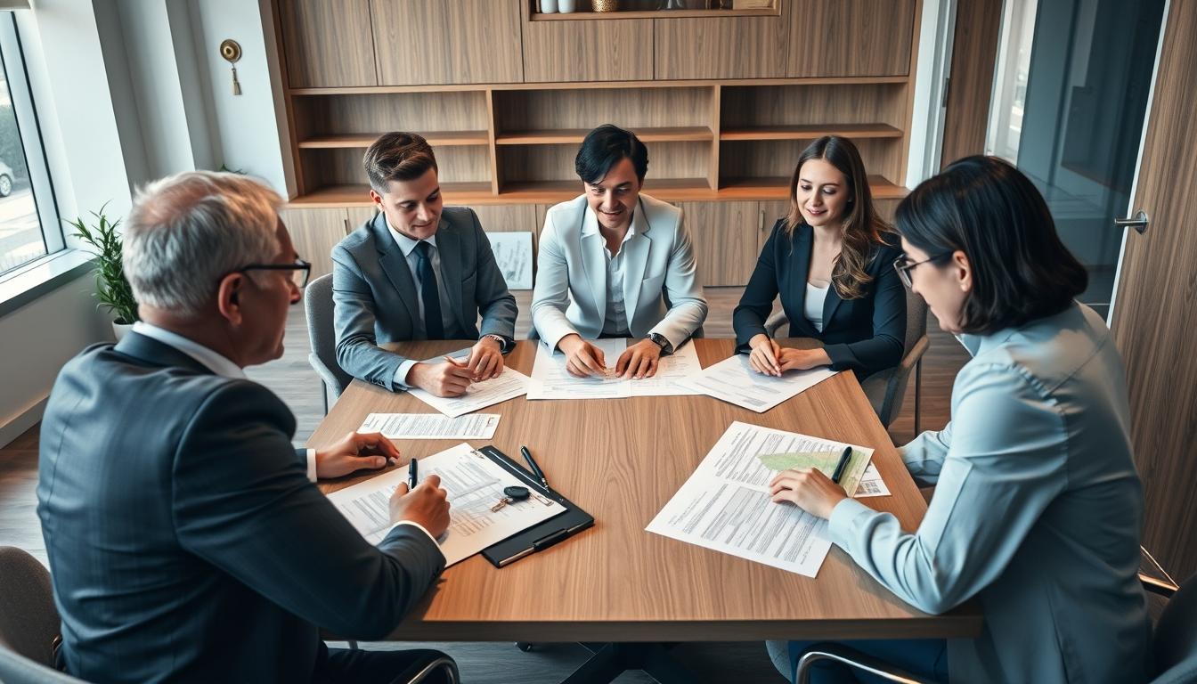 Coordination of property closing documents and timelines